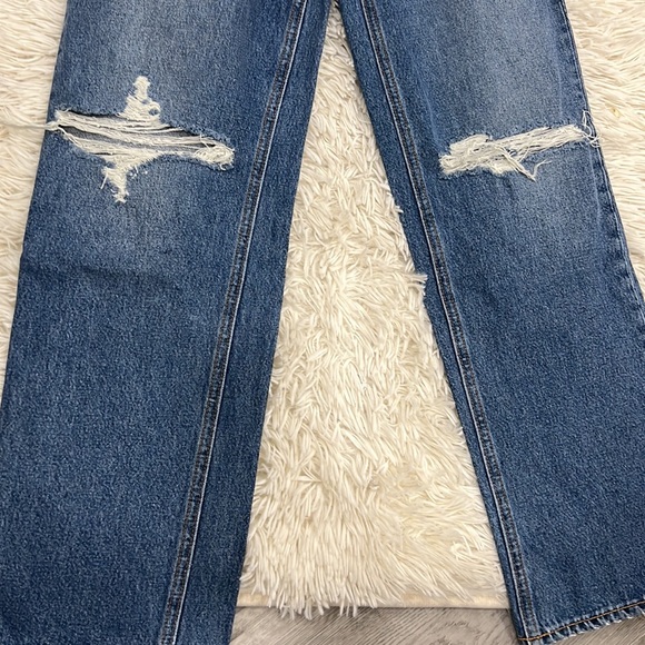 GRLFRND Amanda Mid Rise Straight in Abbot Kinney $225 Womens 23 - Picture 5 of 8